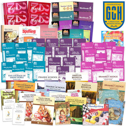 Generations Homeschool Grade 2 Curriculum Package