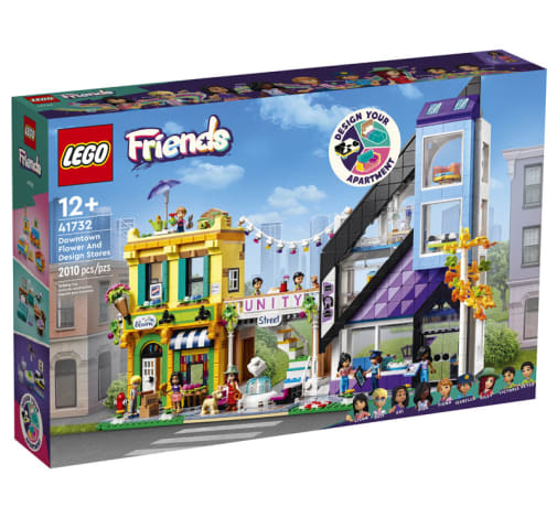 LEGO Friends Downtown Flower and Design Stores (41732)