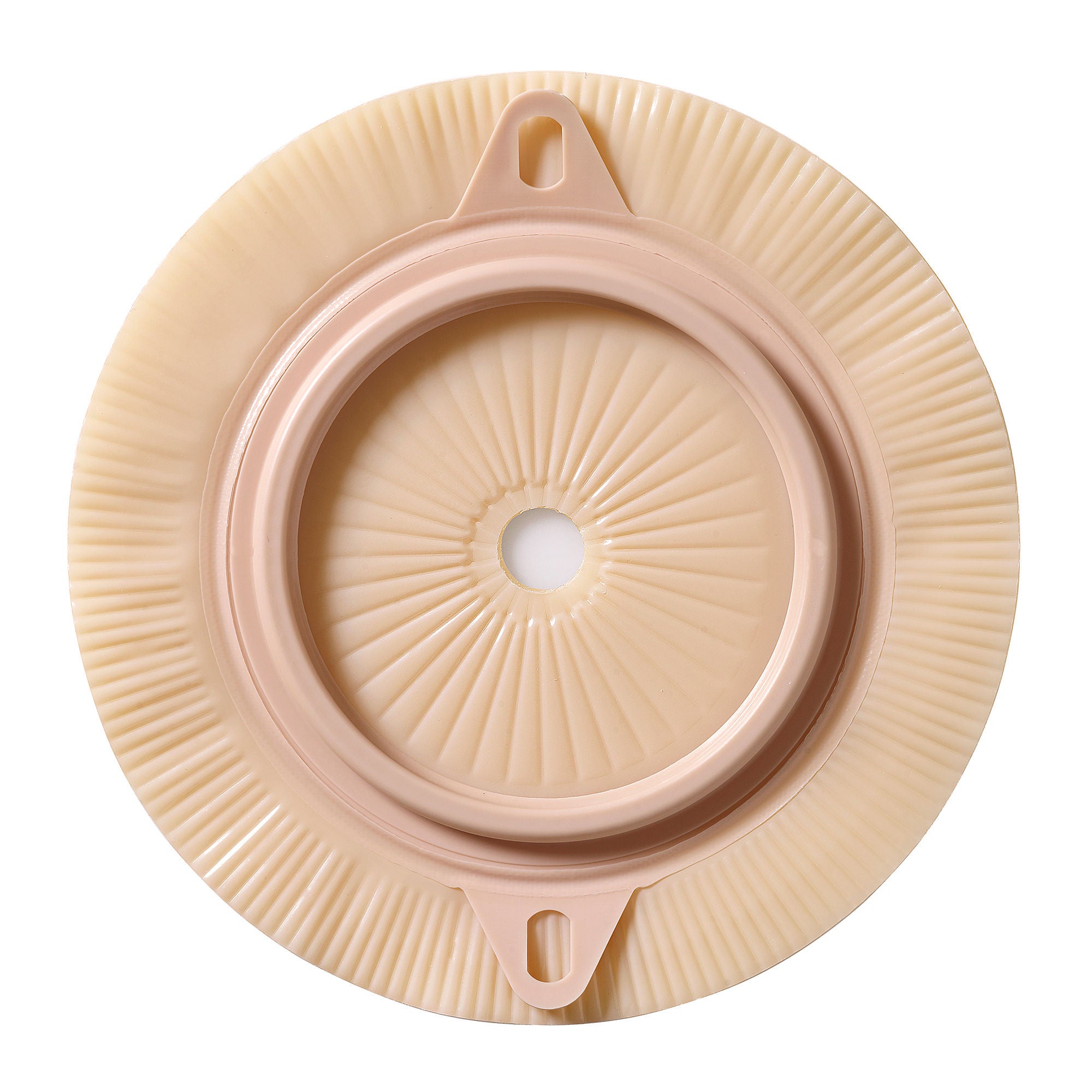 Assura Flat Ostomy Barrier, Trim to Fit Stomas 10  45 mm, Red Color Match MK 348282