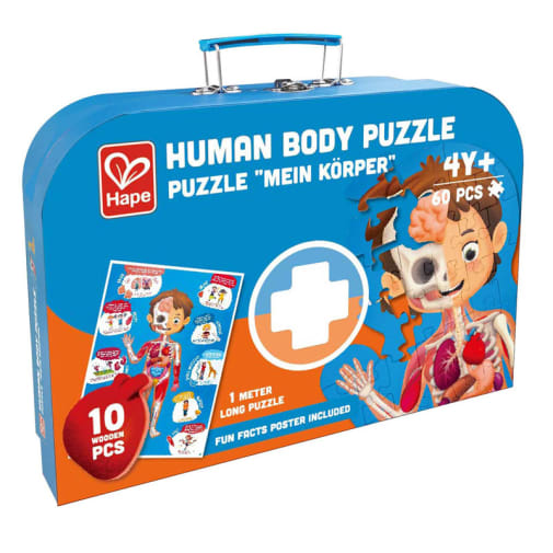 Hape Human Body Jigsaw Puzzle (61 pieces)