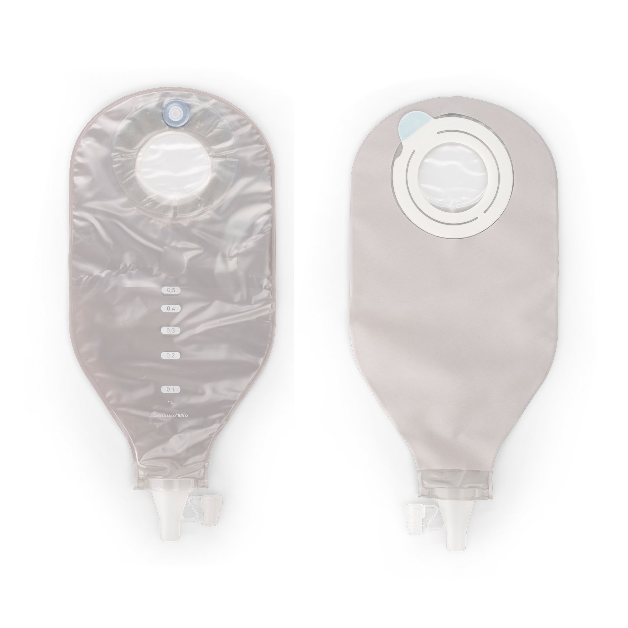 SenSura Mio Flex High Output 2-Piece Transparent Ileostomy Pouch, Red Match MK 1094132
