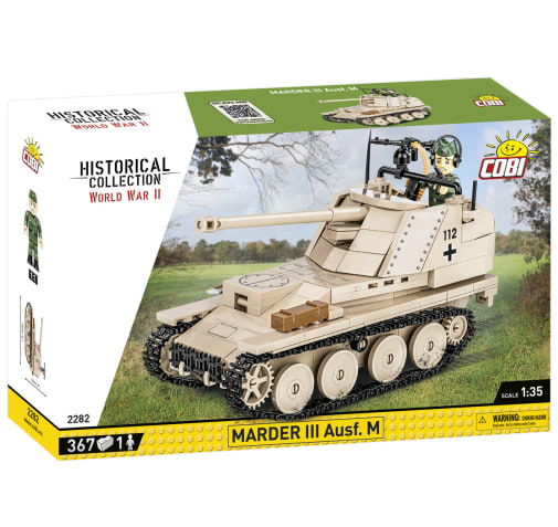 COBI Marder III Ausf.M German Tank Destroyer - 367 pieces (World War II Historical Collection)