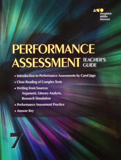 Collections Performance Assessment Teacher's Guide Grade 7