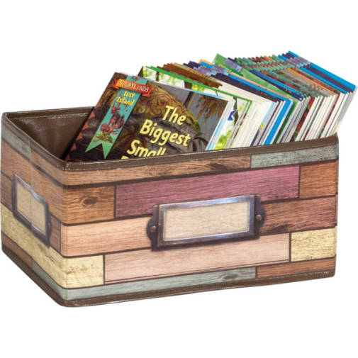 Reclaimed Wood Decorative Small Storage Bin
