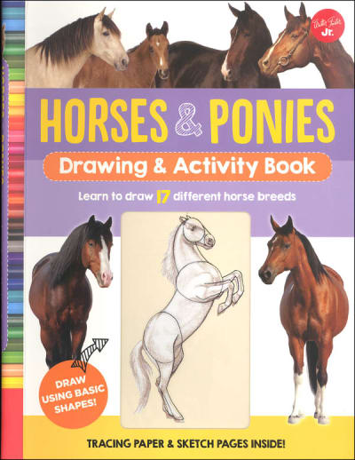 Horses & Ponies Drawing & Activity Book