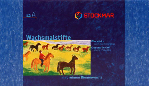 Stockmar Beeswax Crayons (Set of 12 in box)
