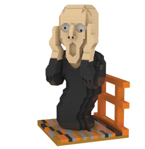 Mini Building Blocks: Scream (697 pieces)