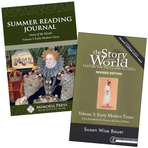 Memoria Press Story of the World Volume 3 Summer Reading Journal Set