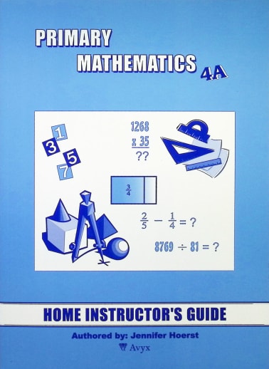 Primary Math US 4A Home Instructor Guide