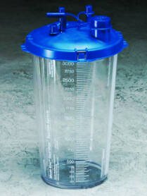 Medi-Vac Guardian Suction Canister for use w/ Suction Canister Systems 3000 mL MK 274612