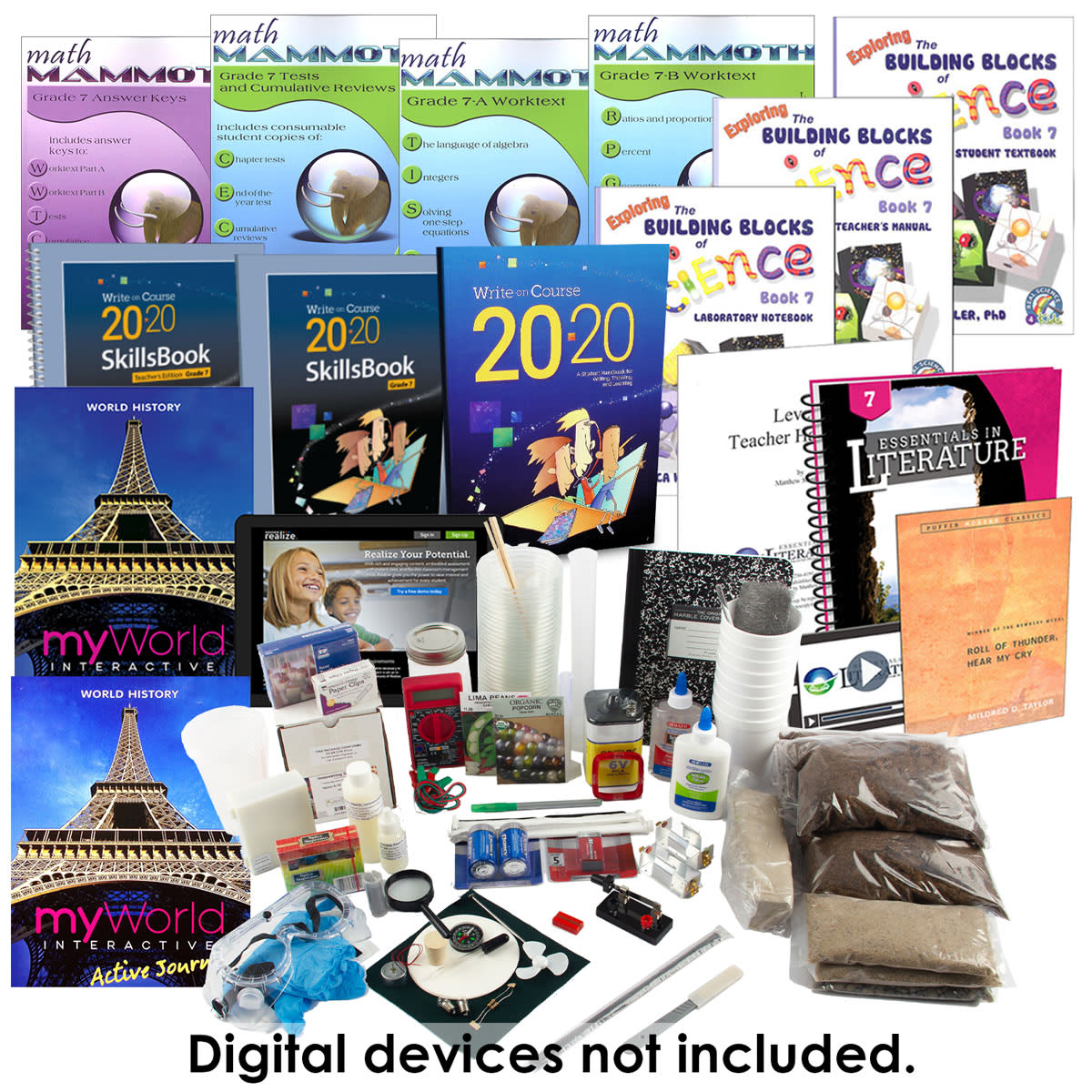 Rainbow Starter Package Secular Grade 7