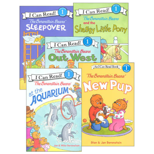 My Favorite Berenstain Bears Stories: Learning to Read Box Set (I Can Read! Beginning 1)