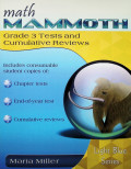 Math Mammoth Grade 3-A Worktext (2018 Edition, Black & White)
