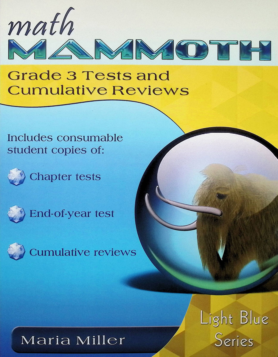 希少になる Mammoth Math Grade (2024 Reviews Cumulative and Tests 3 Education&Reference