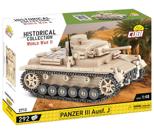 COBI Panzer III Ausf. J German Medium Tank - 292 pieces (World War II Historical Collection)