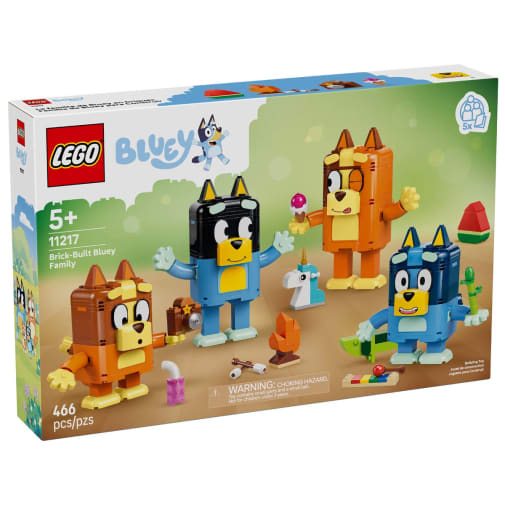 LEGO Bluey Brick-Built Bluey Family (11217)