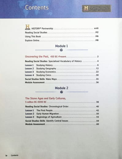 HMH Social Studies: Ancient Civilizations Student Edition 2019