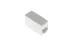 RJ45 CAT5/5e Inline Coupler for Connecting Ethernet Cables, White