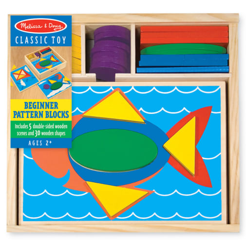 Melissa & Doug Beginner Pattern Block Set