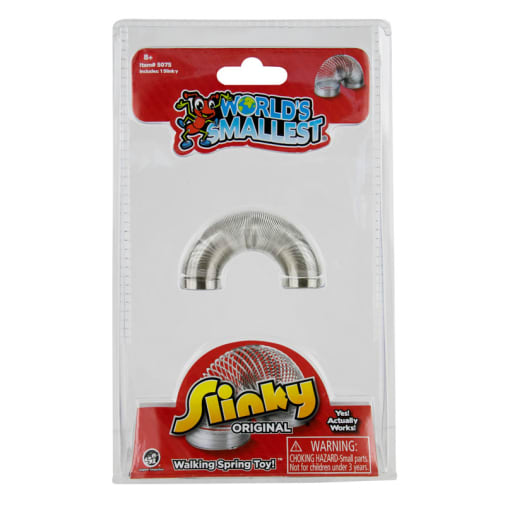 World's Smallest Slinky