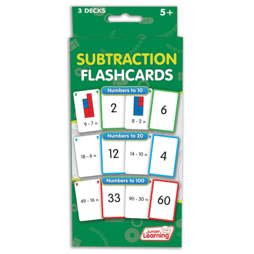 Subtraction Flashcards