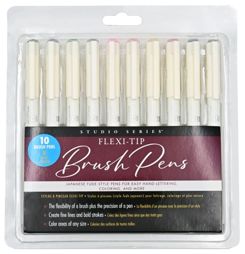 Studio Series Flexi-Tip Brush Pens