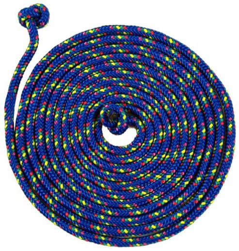 16' Jump Rope - Confetti Blue