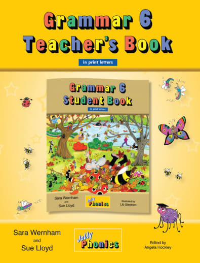 Jolly Phonics Grammar 6 Teacher's Book (Print Letters)