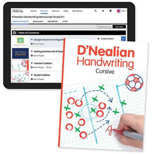 D'Nealian Handwriting 2022 Homeschool Bundle Grade 5