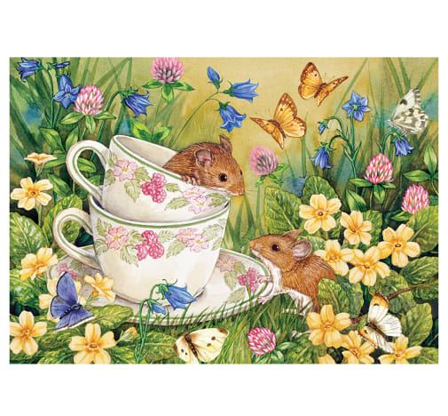 Cobble Hill Tiny Tea Time Tray Puzzle (35 piece)