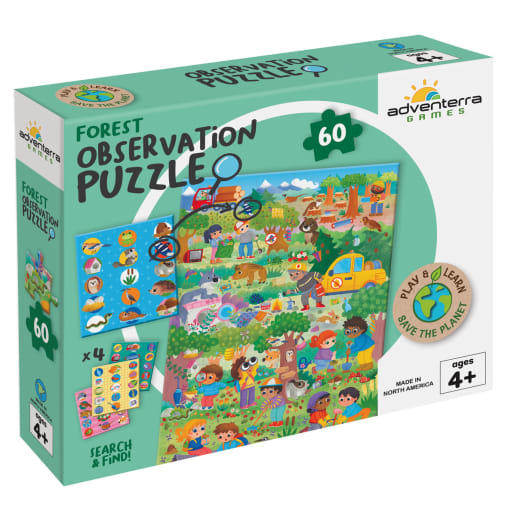 Forest Observation Puzzle (60 pieces)