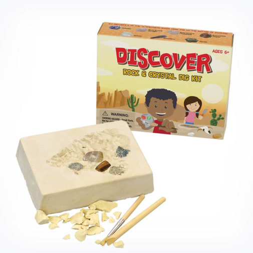Discover Rock & Crystal Dig Kit