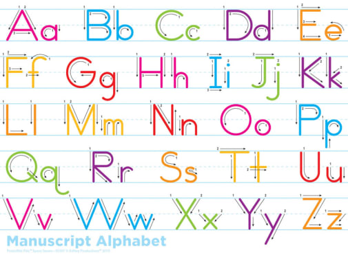 Traditional Manuscript PosterMat Pals Space Savers