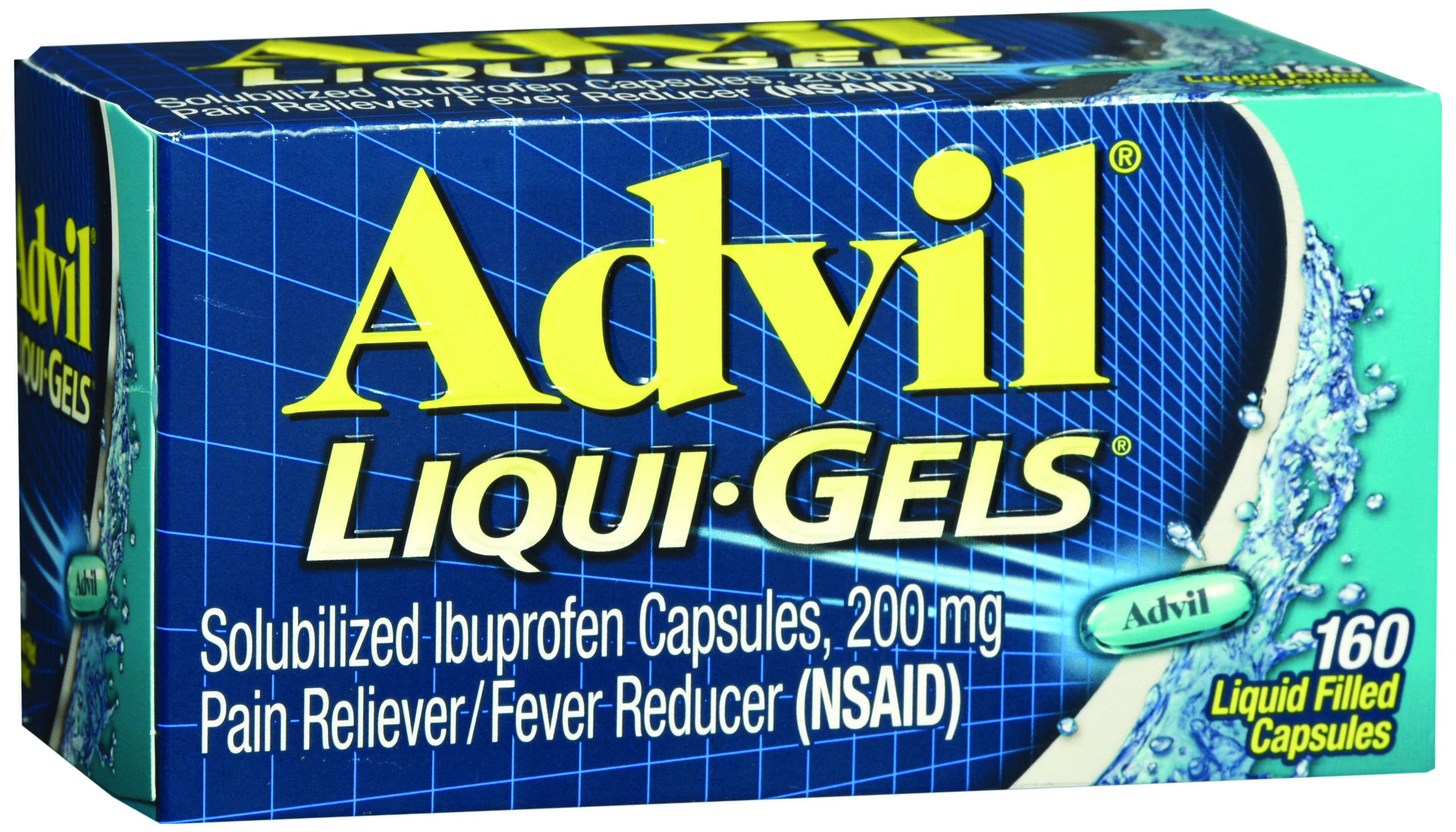 Advil Liqui-Gels Ibuprofen Pain Relief MK 500611