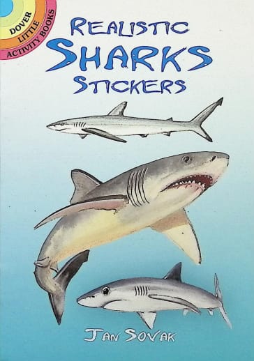 Realistic Sharks Stickers