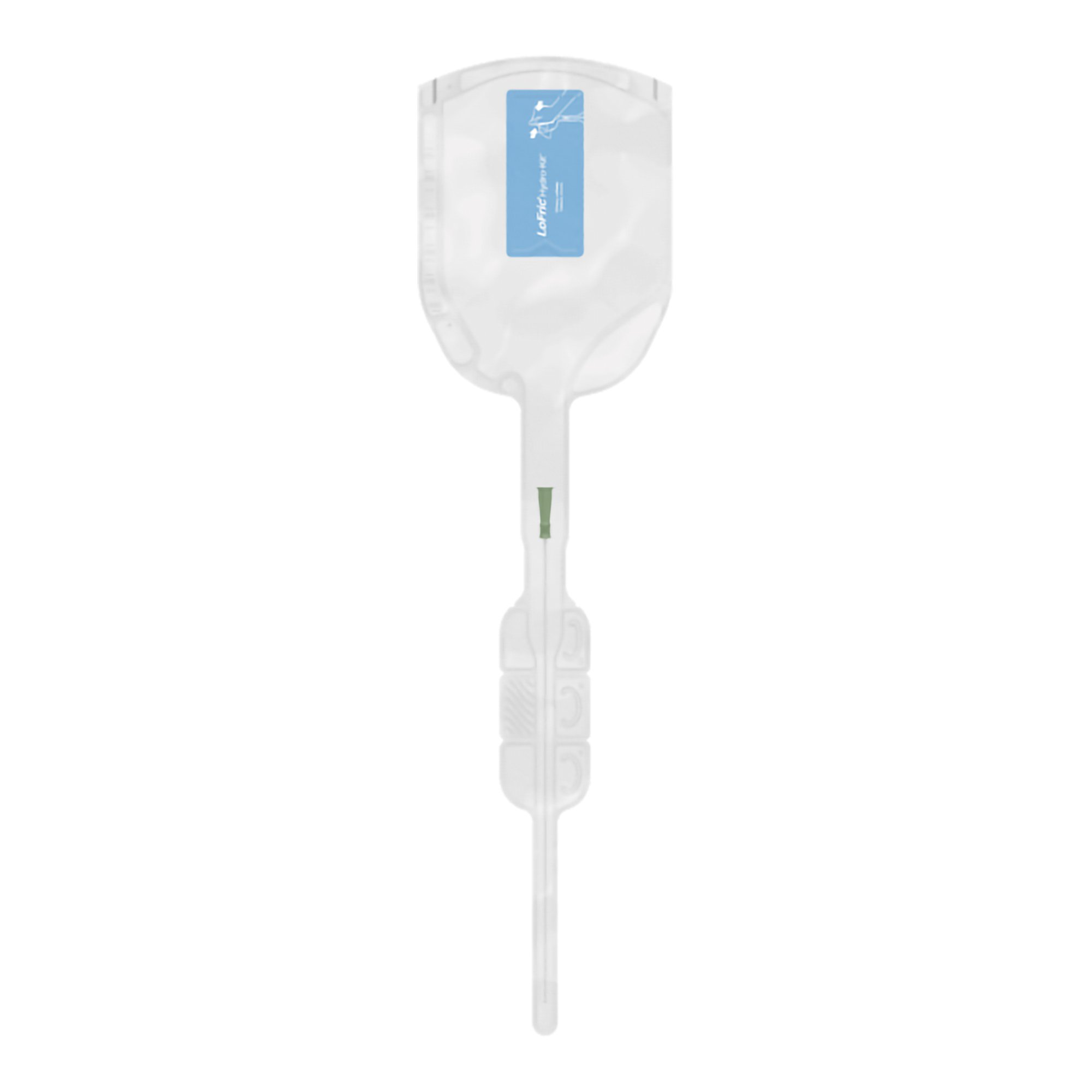 Intermittent Closed System Catheter Tray LoFric Hydro-Kit Male / Tiemann Tip 12 Fr. Without Balloon Hydrophilic Coated Polyolefin-Based Elastomer (POBE) MK 1184048