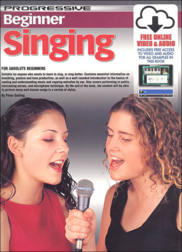 Progressive Beginner Singing w/ Online Audio & Video