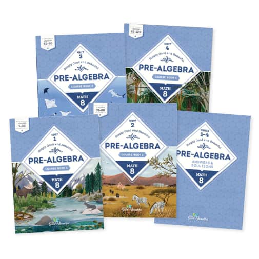Simply Good and Beautiful Math 8 Pre-Algebra
