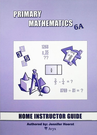 Primary Math US 6A Home Instructor Guide