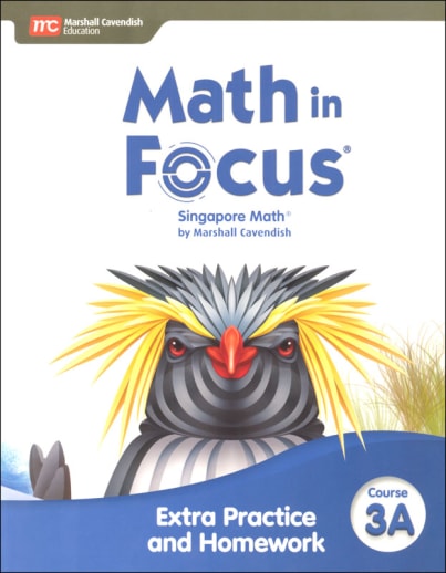 Math in Focus 2020 Extra Practice and Homework Course 3A