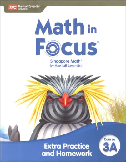 Math in Focus 2020 Extra Practice and Homework Course 3A