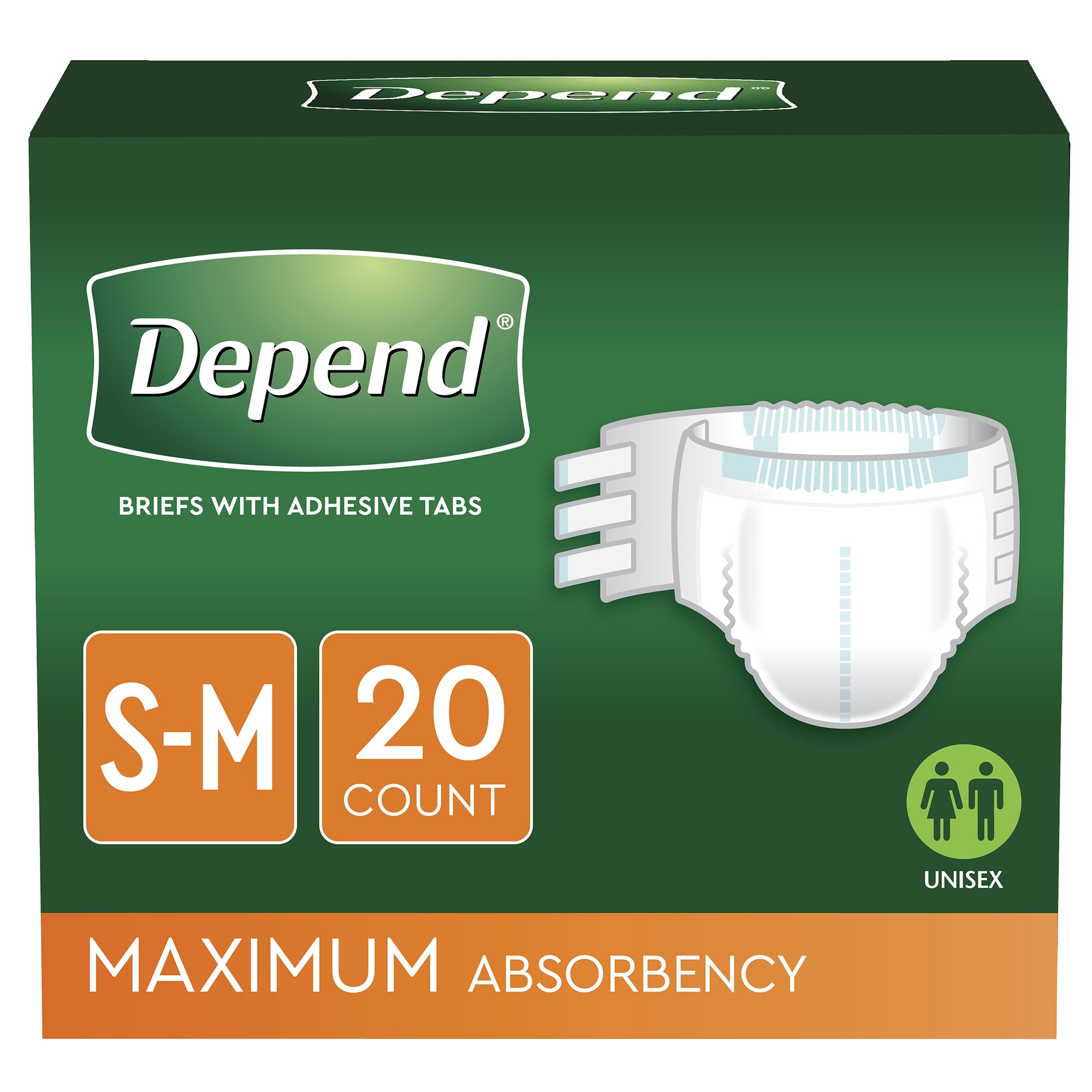 Depend Fresh Protection Maximum Absorbency Underwear, Small / Medium MK 812268