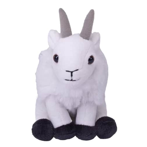 Wild Republic Pocketkins-Eco Mountain Goat 5" Plush