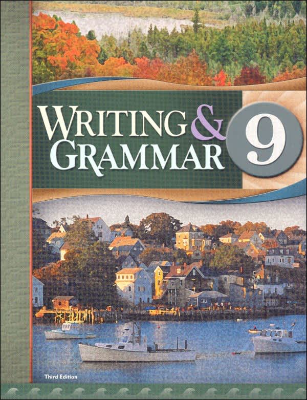 BJU Press Writing/Grammar 9 Student 3rd Edition