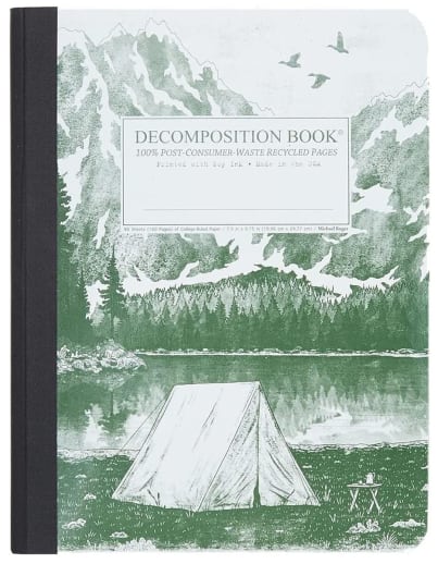 Mountain Lake Decomposition College-Ruled (7.5 x 9.75)
