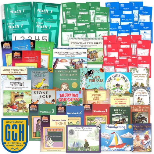 Generations Homeschool Grade 1 Curriculum Pkg