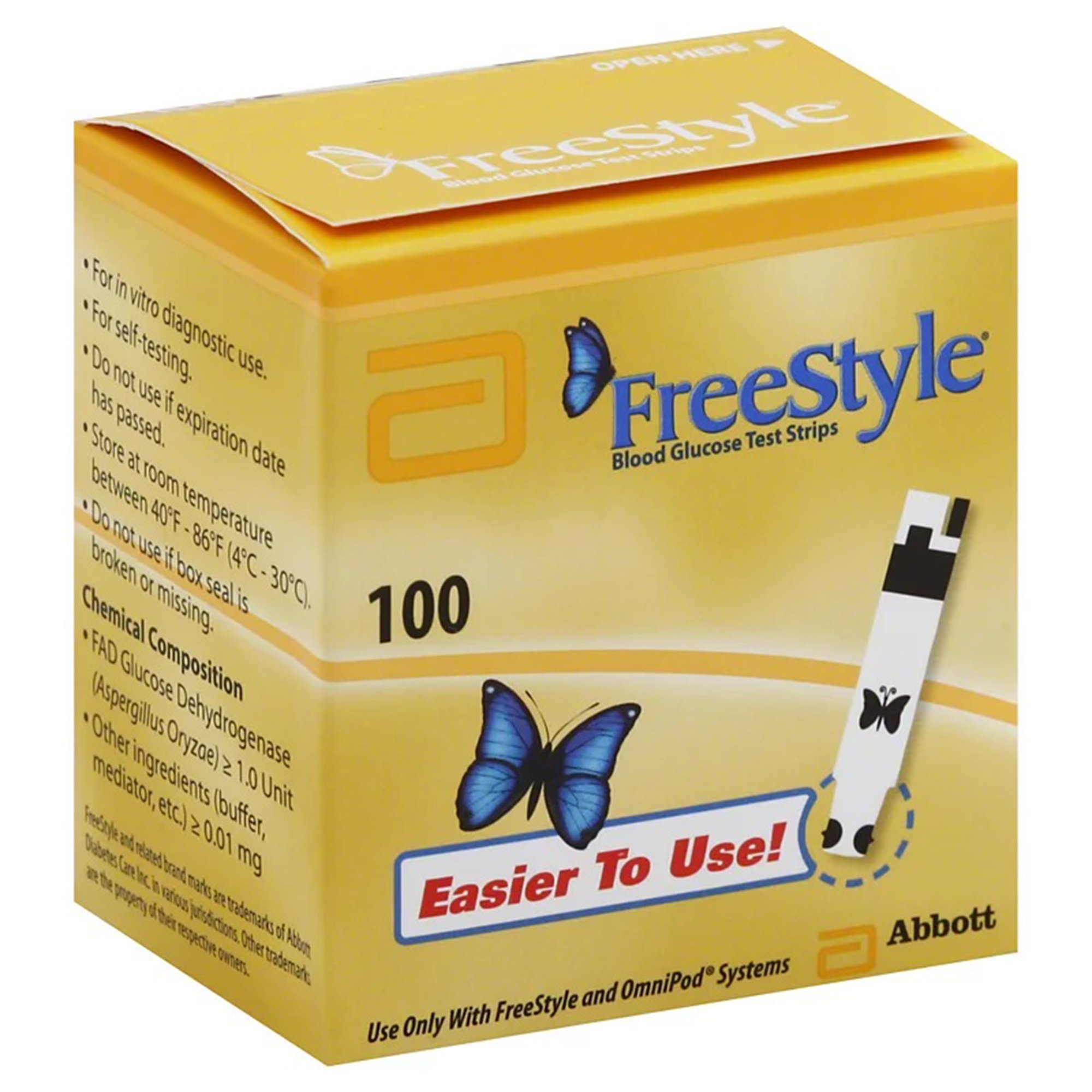 FreeStyle Blood Glucose Test Strips MK 489528