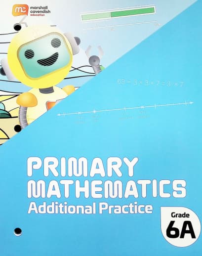 Primary Math 2022 Additional Practice 6A