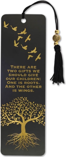 Roots and Wings Beaded Bookmark
