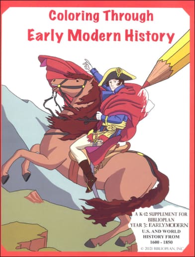 BiblioPlan Coloring Through Early Modern History Coloring Book